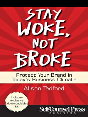 cover image of Stay Woke, Not Broke